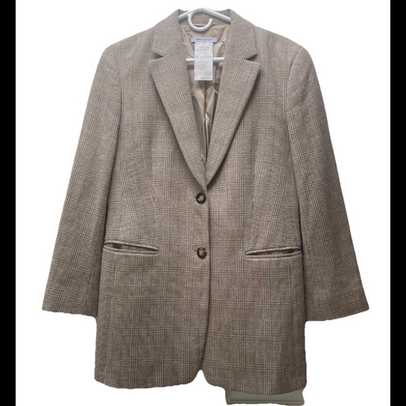 RENE LEZARD | 100% Colombo Cashmere Made in Italy Blazer Size 8 (Germany 38) - Picture 3 of 14